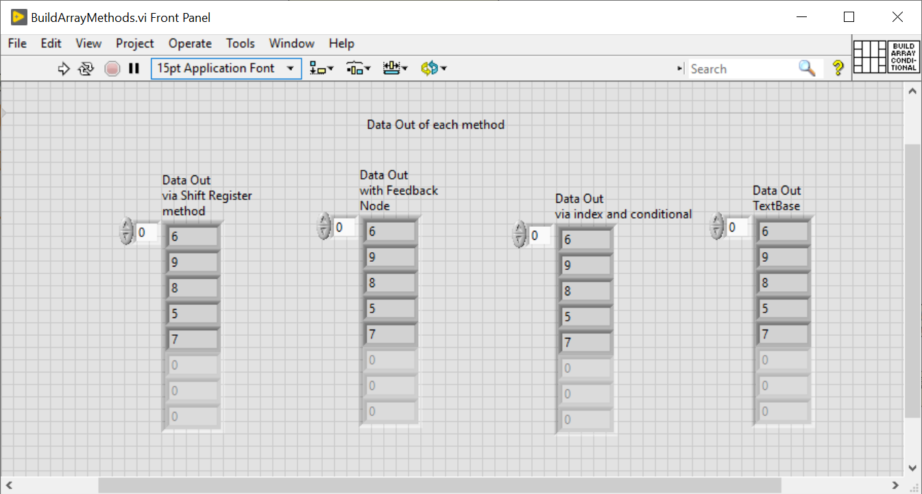 Building Array Conditionally in LV | Test Engineers Resource