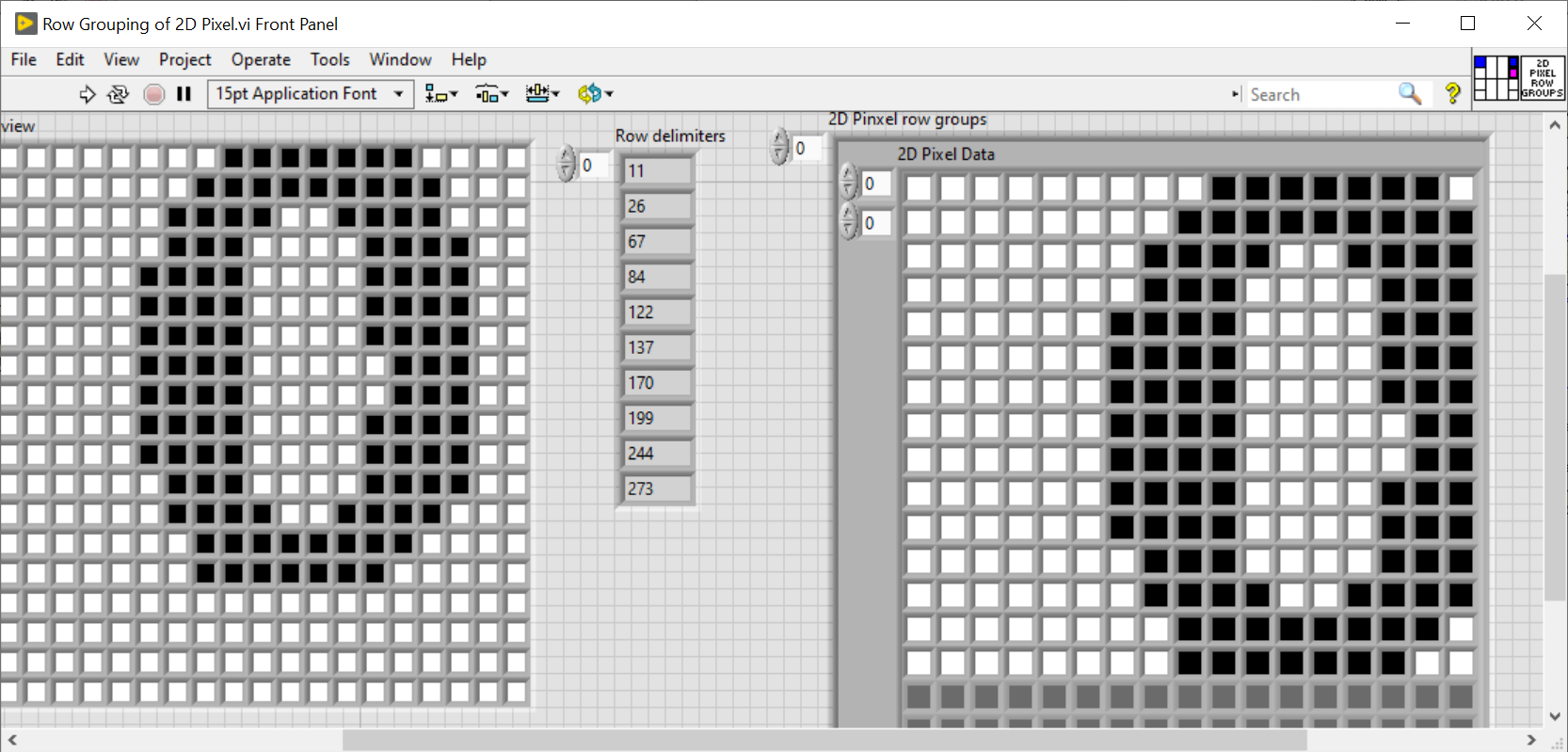 Pixel Bw 2D Pixel BW to objects grouping | Test Engineers Resource