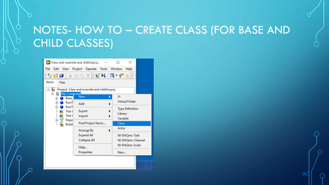 LV Classes Intro (Base Template class and two Child Class) | Test ...