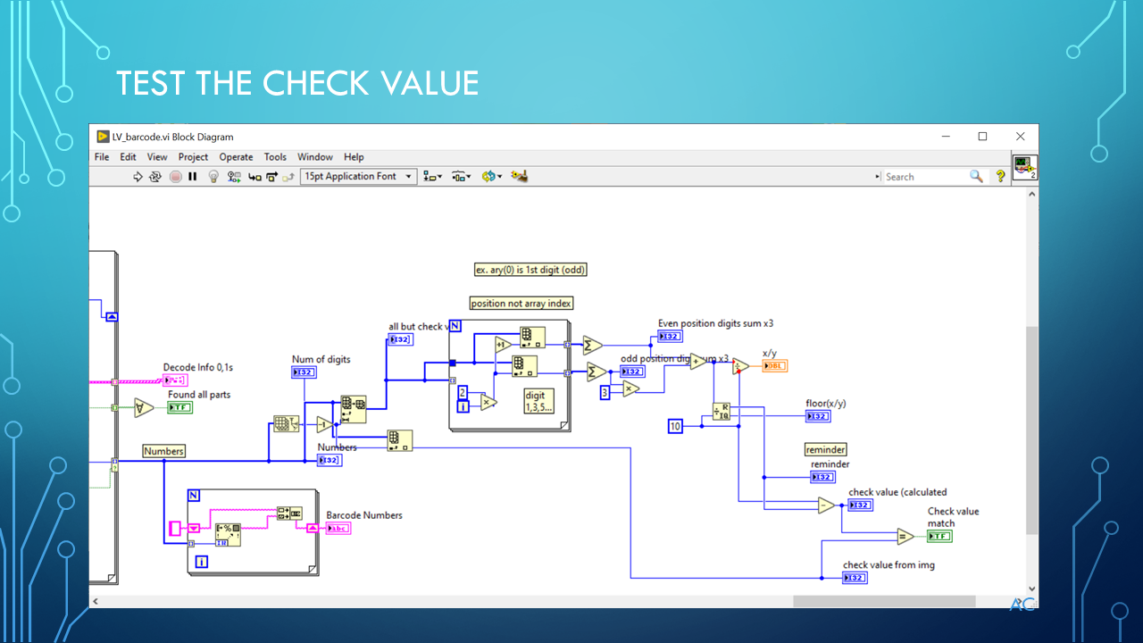 Barcode BMP image to Number | Test Engineers Resource