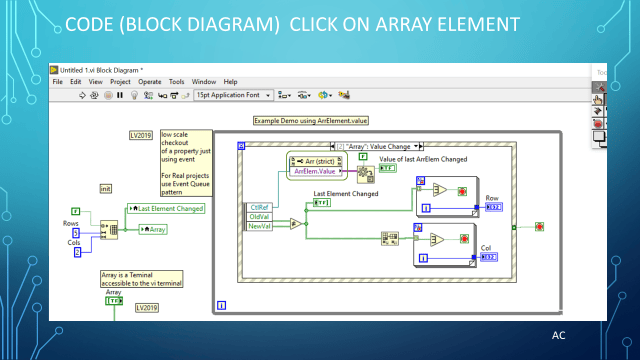 LV Some ArrayElement Properties | Test Engineers Resource
