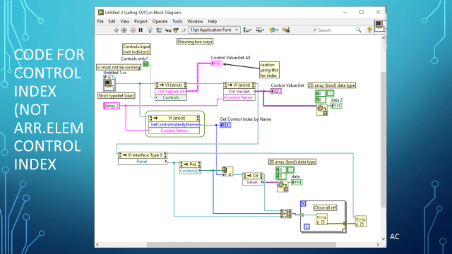 LV Some ArrayElement Properties | Test Engineers Resource