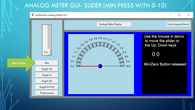 Python – Analog Meter GUI example | Test Engineers Resource
