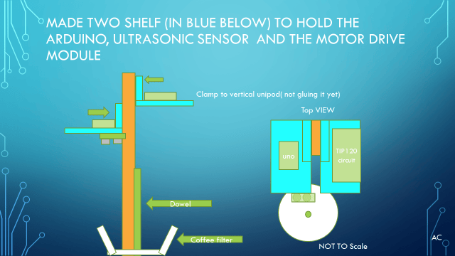 Arduino PID with Motor, Ultrasonic Sensor, and a paper basket type ...